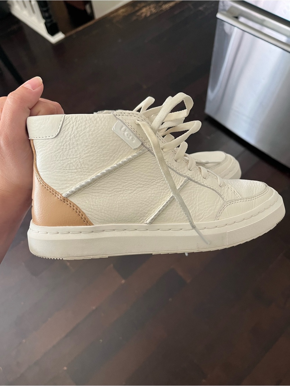 UGG Leather High Tops Sz 6
